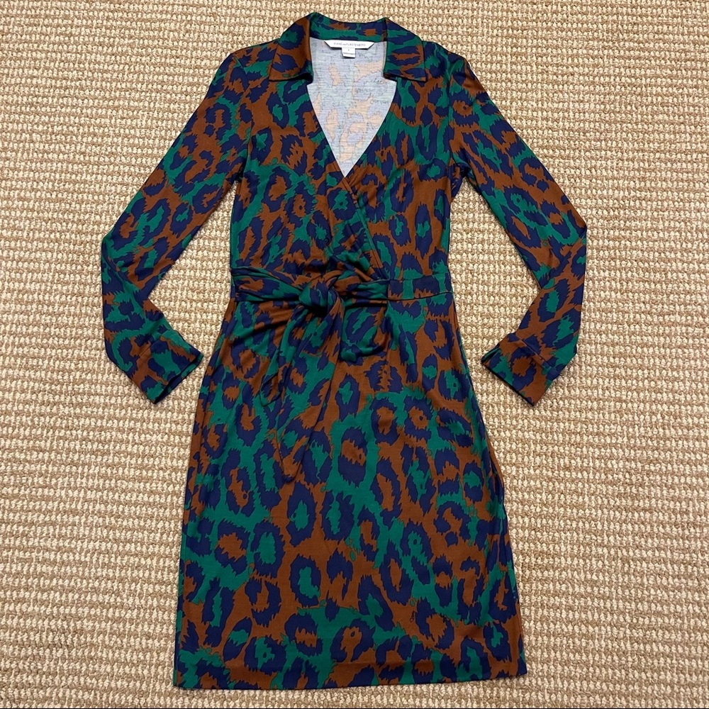 COPY - Diane Von Furstenberg Savannah Wrap Dress 4